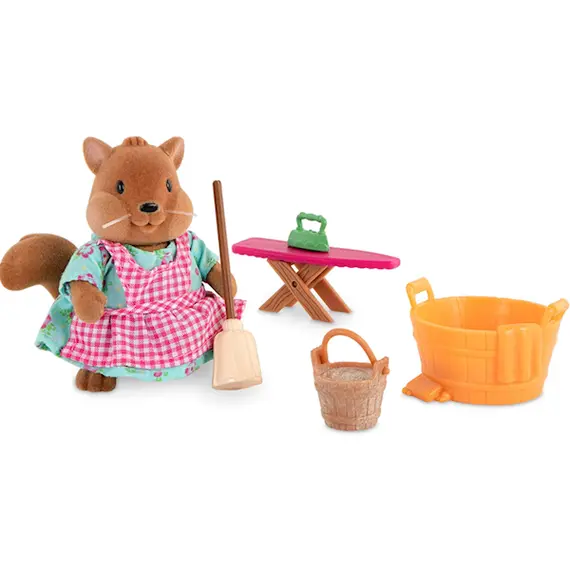 სათამაშო სამზარეულოს ნაკრები Li`l Woodzeez KITCHENETTE & HOUSEKEEPING SET 6125Z , 5 image - Primestore.ge