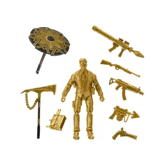 Midas Figure Fortnite Hot Drop Midas-Gold S2, 3 image