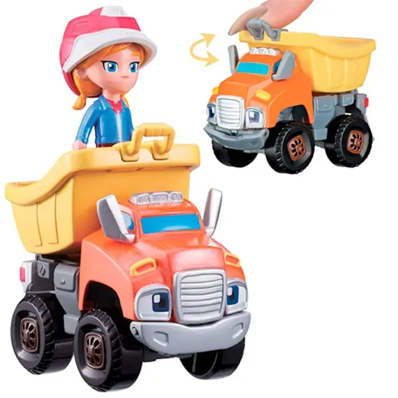 მანქანა Rev&Roll Die Cast Lori & Tipper - Primestore.ge