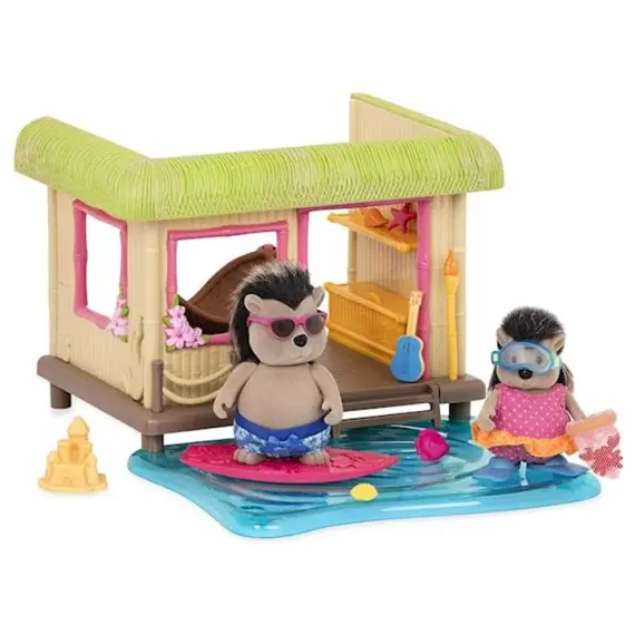 სათამაშო ნაკრები Li`l WoodzeezTIKI HUT PLAYSET 6252Z  - Primestore.ge