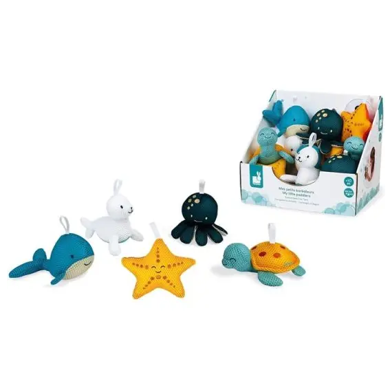 აბაზანის ღრუბელი Janod Bathing sponge Octopus J04728-5 , 2 image - Primestore.ge