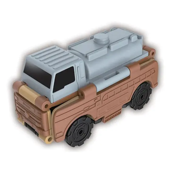 სათამაშო მანქანა TransRacers Parade Truck & Transport Truck , 3 image - Primestore.ge
