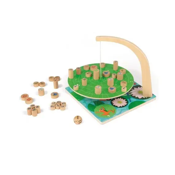 სამაგიდო თამაში Janod GAME OF SKILL - WATERLILY CHALLENGE , 2 image - Primestore.ge