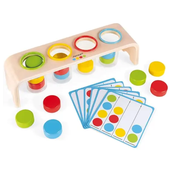სამაგიდო თამაში Janod Sorting Colours Game , 2 image - Primestore.ge