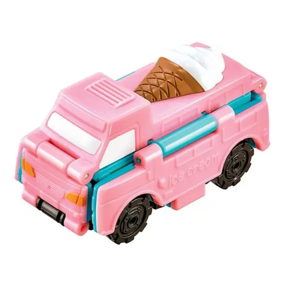 სათამაშო მანქანა TransRacers Ice Cream Car & Mini Van , 2 image - Primestore.ge