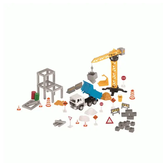 მანქანის კომპლექტი DRIVEN CONSTRUCTION CRANE PLAY SET , 3 image - Primestore.ge
