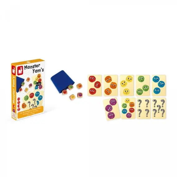 სამაგიდო თამაში Janod Board game Monsters J02739 , 3 image - Primestore.ge
