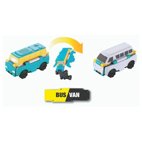 სათამაშო მანქანაა TransRacers Bus & Van , 2 image - Primestore.ge