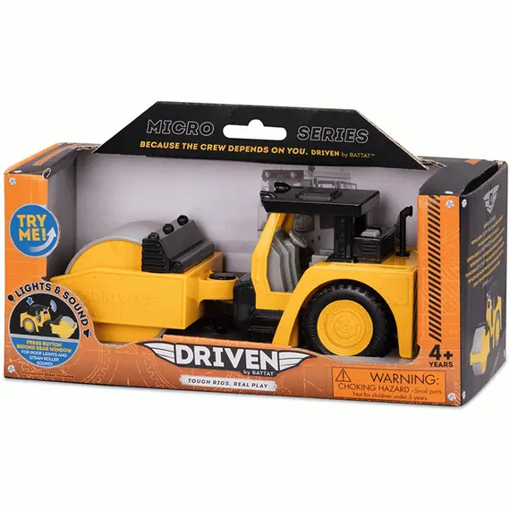 ტრაქტორი DRIVEN MICRO STEAM ROLLER , 3 image - Primestore.ge