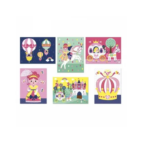 ასაწყობი კუბიკები Janod Cubes Tales of 12 el. J02983 , 2 image - Primestore.ge