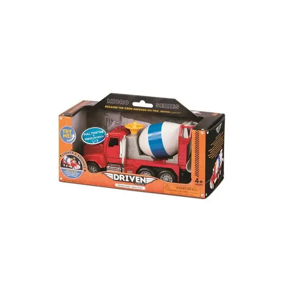 ცემენტის მანქანა DRIVEN MICRO CEMENT MIXER TRUCK , 4 image - Primestore.ge