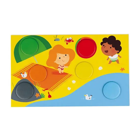 სამაგიდო თამაში Janod Matching game - Bingo color , 3 image - Primestore.ge