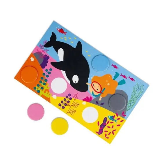 სამაგიდო თამაში Janod Matching game - Bingo color , 2 image - Primestore.ge