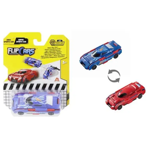 მანქანა Flip Cars 2-in-1 Flip Vehicle- Sports Super Car , 3 image - Primestore.ge