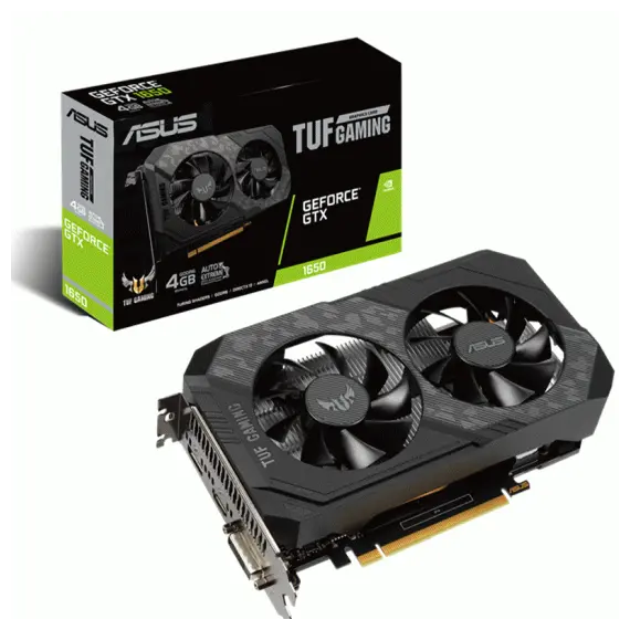 ვიდეო დაფა ASUS TUF-GTX1650-O4GD6-GAMING  - Primestore.ge