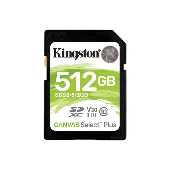 მეხსიერების ბარათი Kingston SDS2/512GB  - Primestore.ge