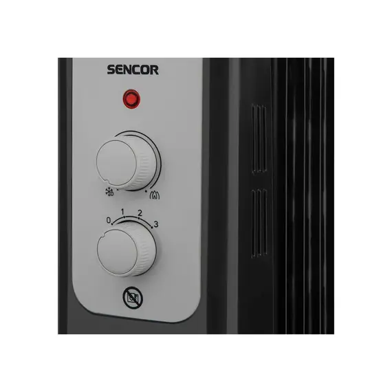 ზეთის რადიატორი SENCOR SOH 3313BK , 3 image - Primestore.ge
