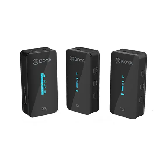 მიკროფონი BOYA BY-XM6-S2 2.4GHz Ultra-compact Wireless Microphone System , 2 image - Primestore.ge