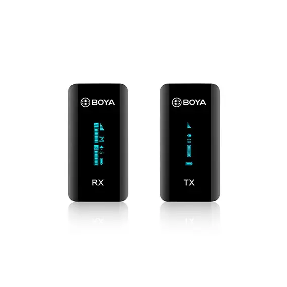 მიკროფონი BOYA BY-XM6-S1 2.4GHz Ultra-compact Wireless Microphone System  - Primestore.ge