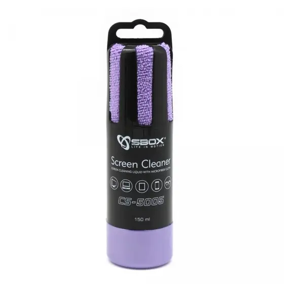 ეკრანის საწმედი SBOX Cleaner Spray CS-5005U  - Primestore.ge