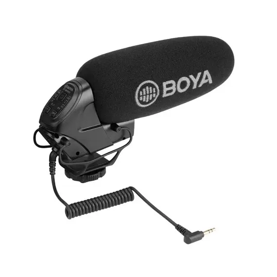 მიკროფონი BOYA BY-BM3011 Compact Shotgun Microphone  - Primestore.ge