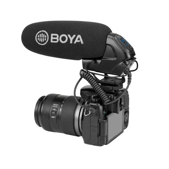 მიკროფონი BOYA BY-BM3011 Compact Shotgun Microphone , 4 image - Primestore.ge