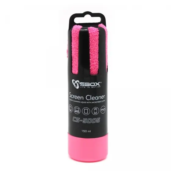 ეკრანის საწმენდი SBOX Cleaner Spray CS-5005P  - Primestore.ge