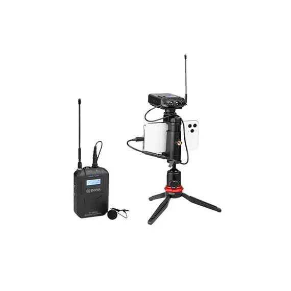 მიკროფონი BOYA BY-WM6S UHF Wireless microphone , 2 image - Primestore.ge