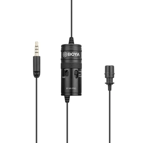 მიკროფონი BOYA BY-M1 Pro Universal Lavalier Microphone , 2 image - Primestore.ge