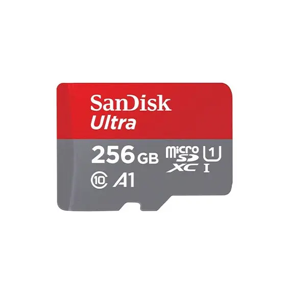 მეხსიერების ბარათი SanDisk 256GB Ultra MicroSD/HC UHS-I Card 150MB/S Class 10 /Adapter  SDSQUAC-256G-GN6MN  - Primestore.ge