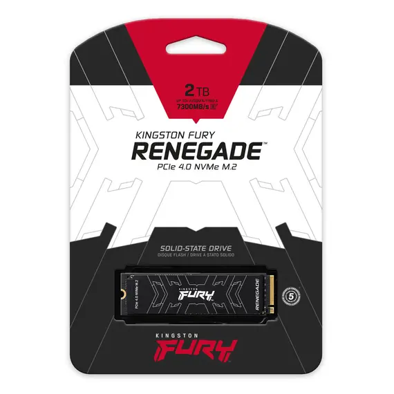 მყარი დისკი Kingston M.2 2TB PCIe 4.0 Fury Renegade , 2 image - Primestore.ge
