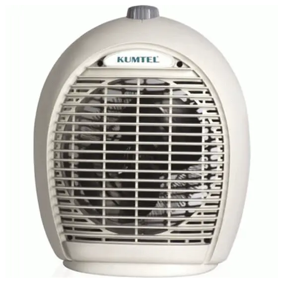 თბოვენტილატორი KUMTEL LX-6331T BEIGE (თერმოსტატით)  - Primestore.ge