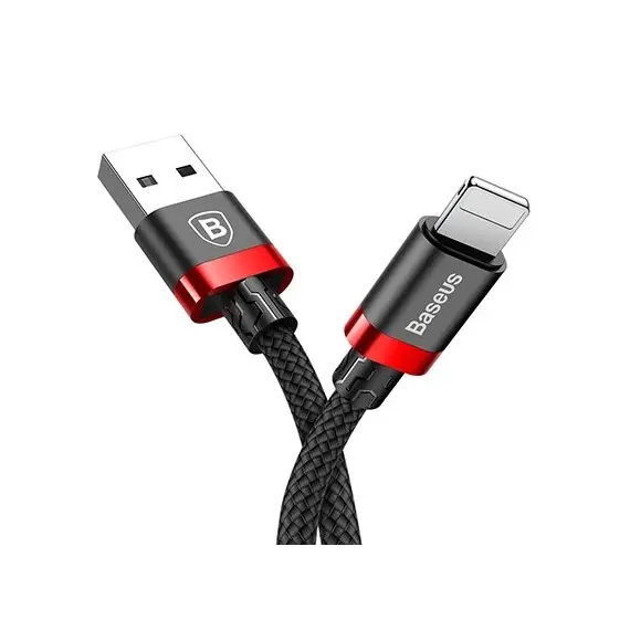Cable Baseus Kevlar USB Cable Lightning 2.4A 1m CALKLF-B19, 2 image