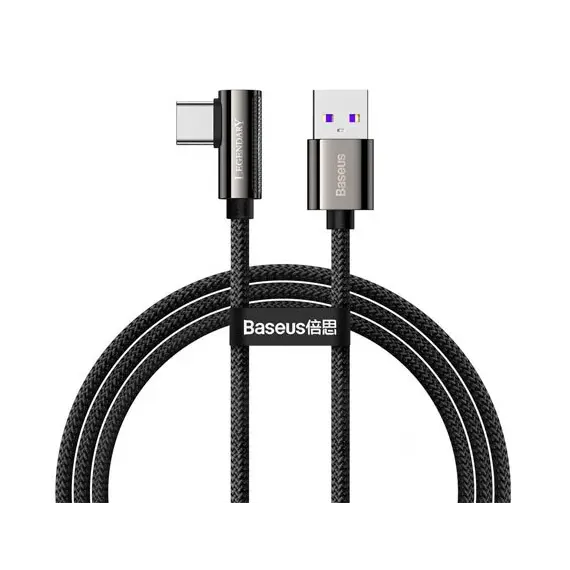 Cable Baseus Legend Series Elbow Fast Charging Data Cable USB to Type-C 66W 1m CATCS-B01