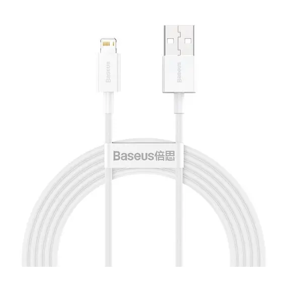 კაბელი Baseus Superior Series Fast Charging USB Data Cable Lightning 2.4A 2m CALYS-C02  - Primestore.ge
