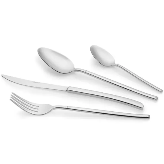 დანა-ჩანგლის ნაკრები Ardesto Cutlery set Black Mars Monza  24pcs., stainless steel , 2 image - Primestore.ge
