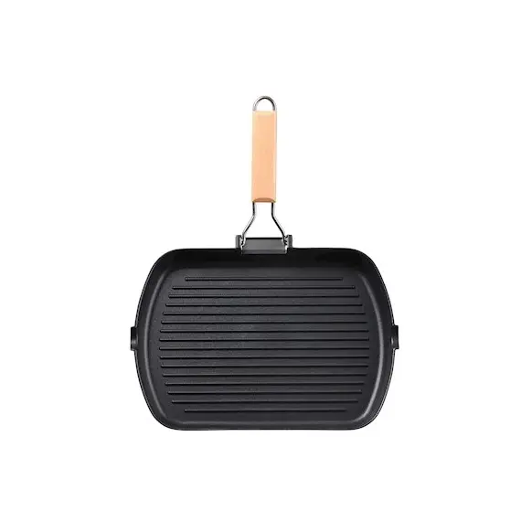 გრილის ტაფა Ardesto Grill fry pan Gemini 34*24 cm, black, aluminium  - Primestore.ge