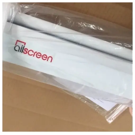 პროექტორის ეკრანი ALLSCREEN MANUAL PROJECTION SCREEN 280X280CM HD FABRIC  Diagonal 155 inch / 393 CM , 2 image - Primestore.ge