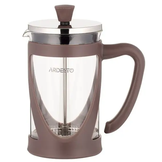 ჩაის დასაყენებელი Ardesto French press Gemini, 600 ml, stainless steel, glass, plastic  - Primestore.ge