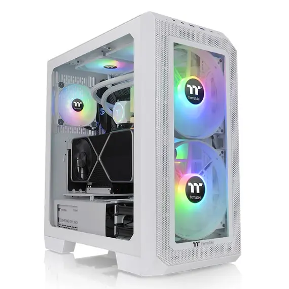 ქეისი Miditower View 300 MX Snow Mid Tower , 2 image - Primestore.ge