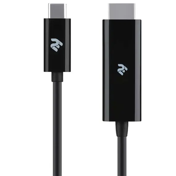 კაბელი 2Е Cable USB-C - HDMI (AM/AM), 1.8m, black  - Primestore.ge