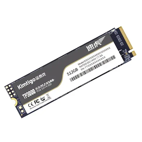 მყარი დისკი Kimtigo SSD NVMe 1TB TP-3000 K001P3M28TP3000 M.2 2280, PCIe 3.0 , 2 image - Primestore.ge