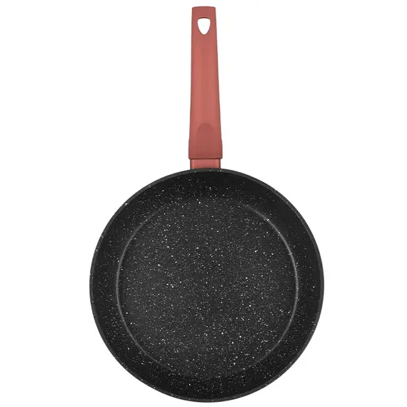 ტაფა Ardesto Fry pan Gemini Piemonte 28 cm, red, aluminium , 3 image - Primestore.ge