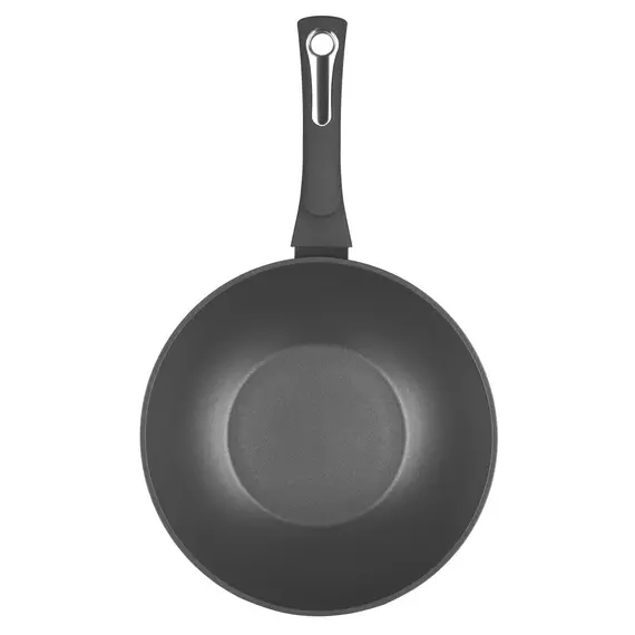 ტაფა Ardesto Frying pan WOK Gemini 28 cm, black, aluminum , 3 image - Primestore.ge
