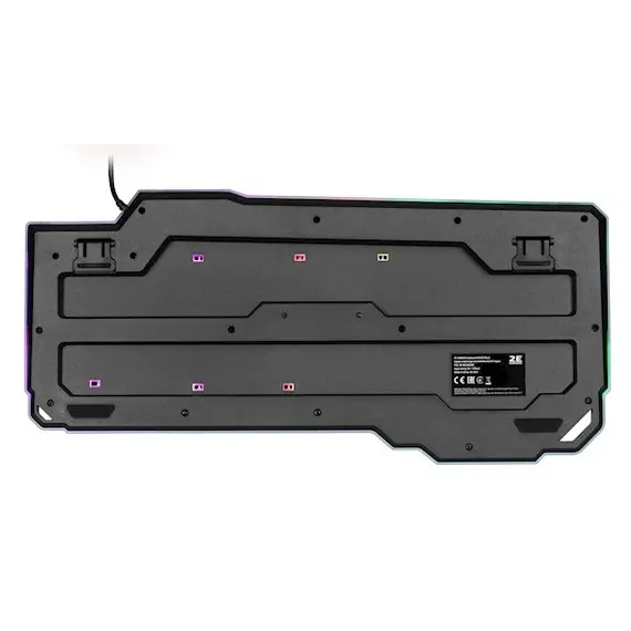 კლავიატურა 2E GAMING Keyboard KG340 LED USB Black Ukr , 3 image - Primestore.ge