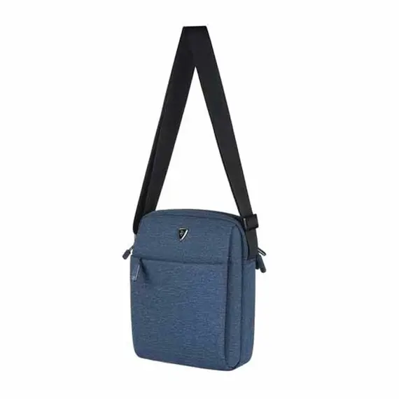 ლეპტოპის ჩანთა 2E Vertical Bag 2E, Melange 10", Navy-Blue , 4 image - Primestore.ge
