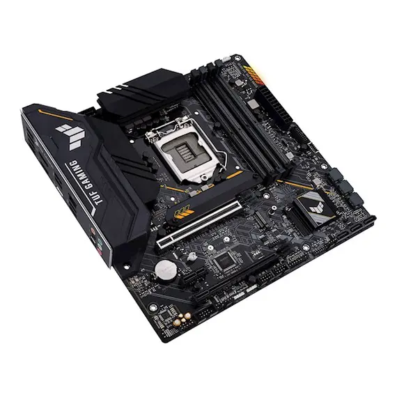 დედა დაფა ASUS TUF GAMING B560M-PLUS s1200 B560 4xDDR4 M.2 HDMI-DP mATX , 2 image - Primestore.ge