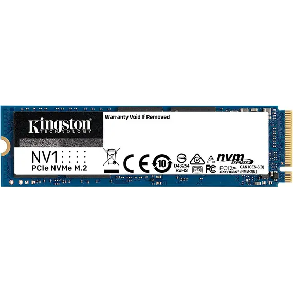 ოპერატიული მეხსიერება Kingston SSD M.2 NVMe PCIe 3.0 4x 250GB NV1 2280  - Primestore.ge