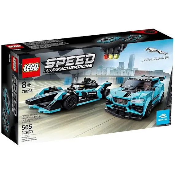 Buildable car LEGO Speed Champions Formula E Panasonic Jaguar