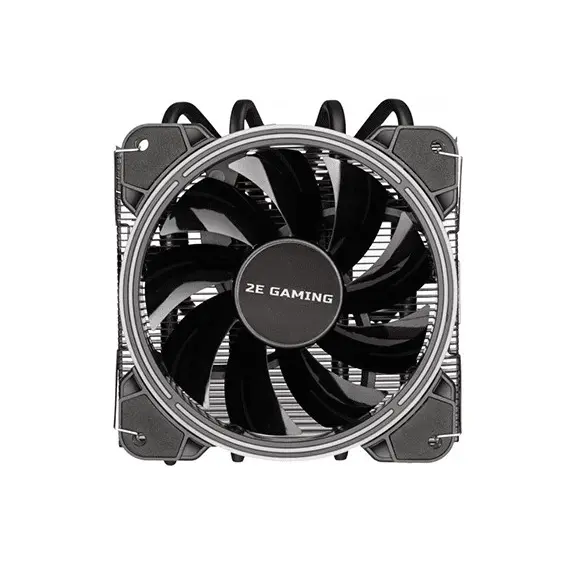 ქულერი 2E GAMING CPU cooling system  AIR COOL (AC120T4) RGB,775,115X,1366,*1700 (with 2E-LGA1700-AC) FM1,FM2,AM2,AM2+,AM3,AM3+,AM4, 120mm, 2510-4 pin, TDP 130W , 3 image - Primestore.ge